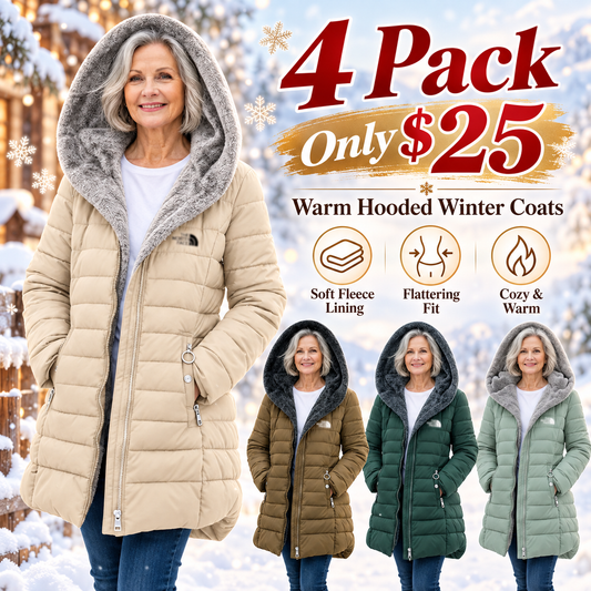 [Clearance] – Quilted coat with fleece lining